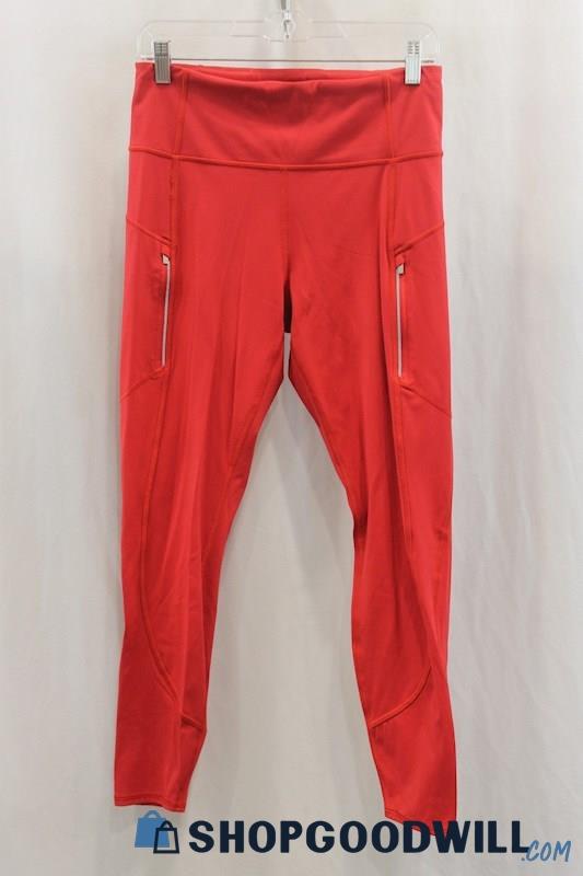 Athleta Women's Red Pull On Legging Pant SZ M