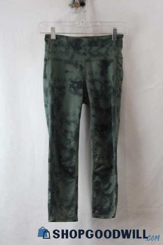 Athleta Women's Green Smokey Leggings SZ XS