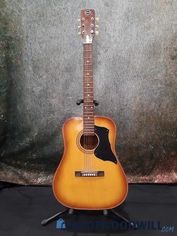 VTG Kingston 6 String Sunburst Acoustic Guitar 