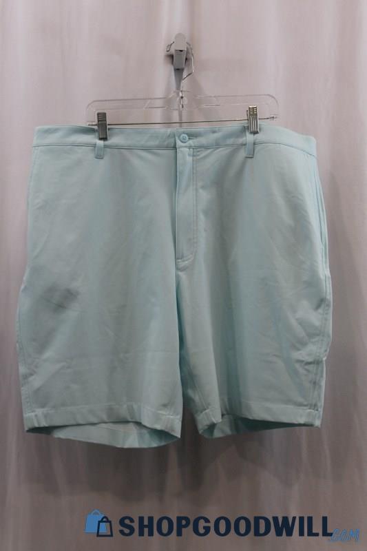 NWT FF Mens Icy Blue Tech Chino Shorts Sz 44