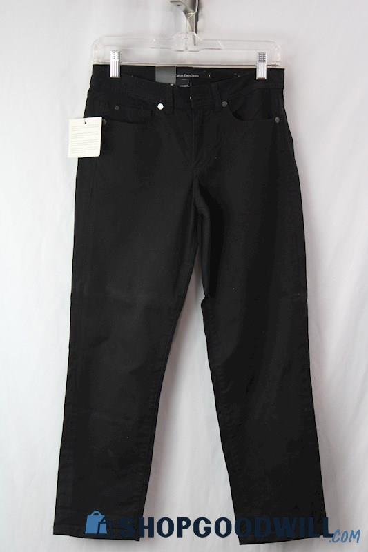 NWT Calvin Klein Women's Black Jeans Sz 6