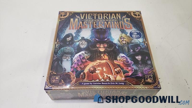 Victorian Masterminds Multiplayer Worker Placement Strategy Game - NEW/SEALED