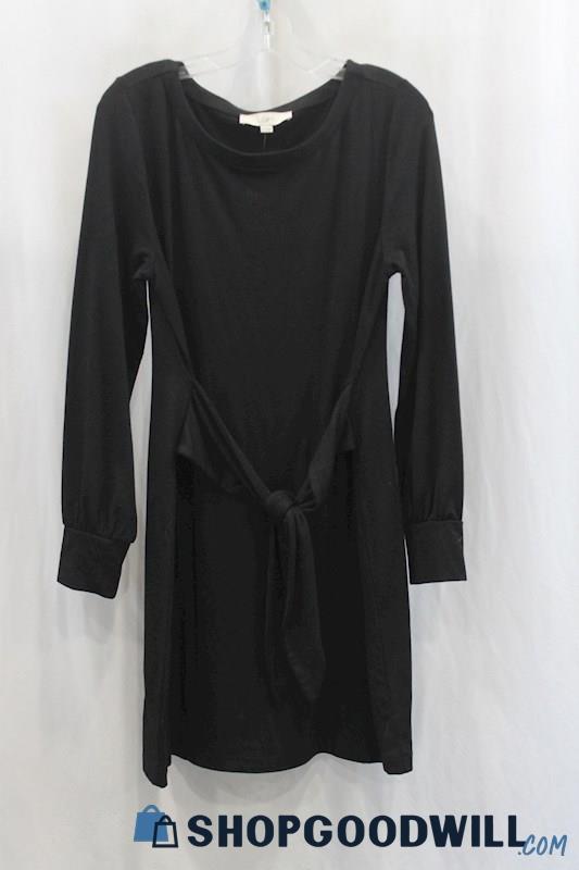 NWT Loft Women's Black Sheath Dress SZ M