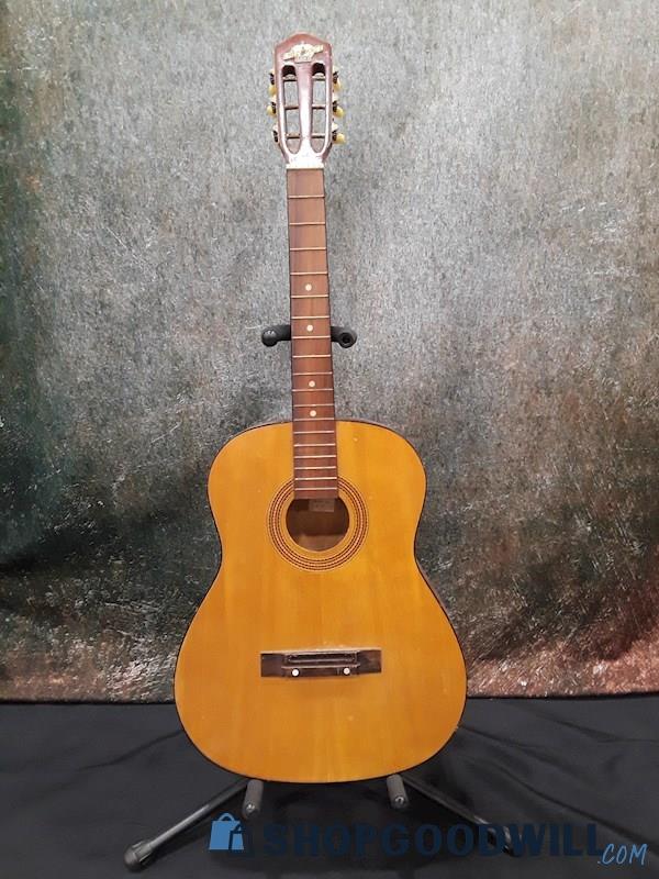Checkmate 6 String Acoustic Guitar Natural Model G115 