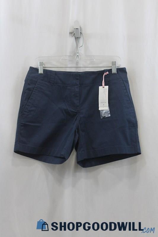 NWT Vineyard Vines Women's Blue Chino Short SZ 4