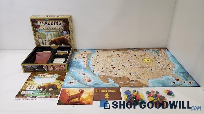 Trekking the National Parks The Board Game State Park Card/Board Game - Like New