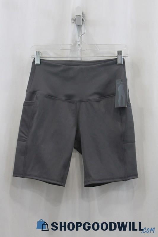 NWT Leg End Women's Gray Biker Short SZ M