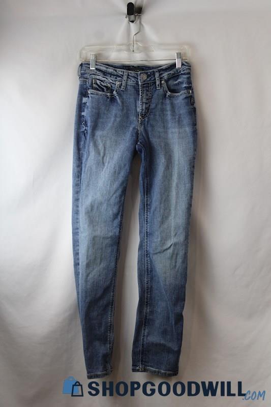 Silver Jeans Woman's Blue Jeans sz 27/31