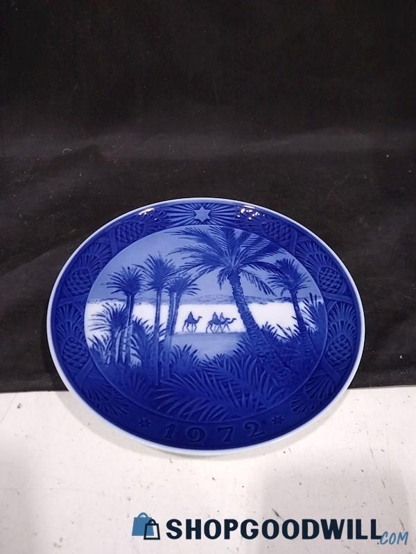 Royal Copenhagen Porcelain Corporation Glass Plate 