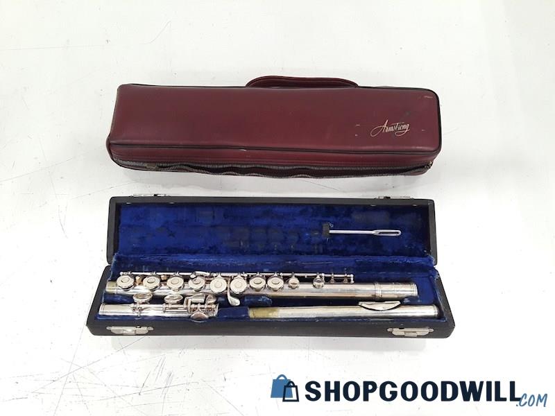 W.T. Armstrong Elkhart IND Flute SN#104F2794 w/Case