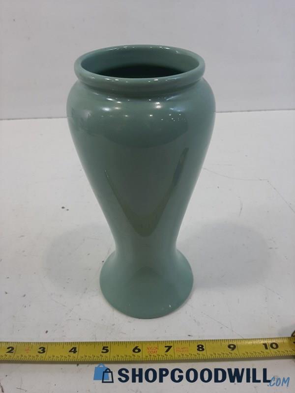 Haeger Green Ceramic Vase 1986 4