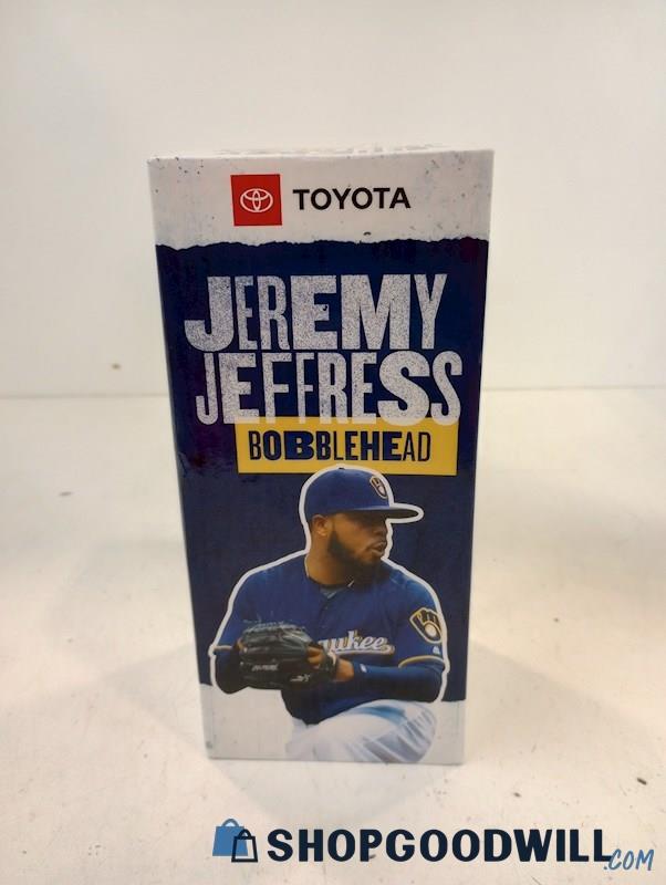Jeremy Jeffress MLB Bobblehead Figurine