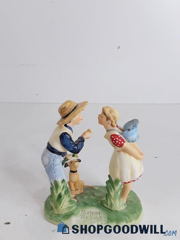 1949 Norman Rockwell Four Season Spring Beguiling Buttercup Figurine VTG 