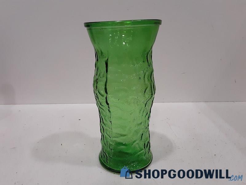 E.O. Brody Co. Green Glass Vase