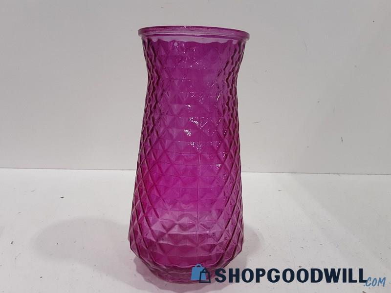 DPS Paula 2 Purple Glass Vase
