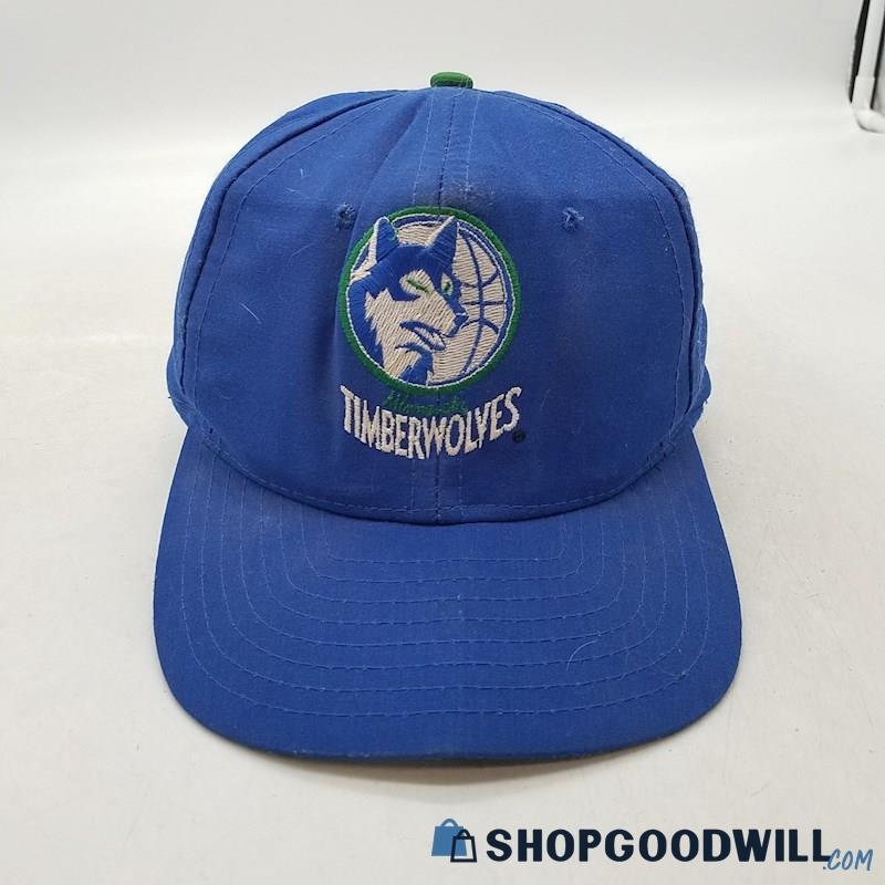 NBA Minnesota Timberwolves Pro Star Throwback Blue Snapback Hat