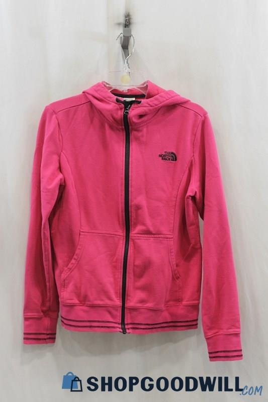 The North Face Woman's Pink Full Zip Sweater sz M