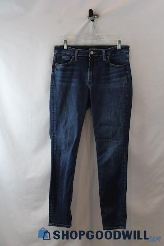 Silver Jean Women's Dark Blue Skinny Ankle Jean 29x29