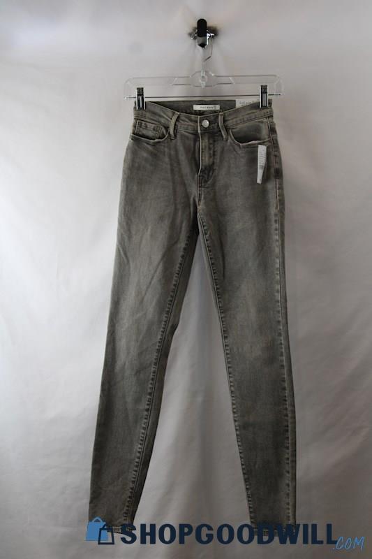 NWT PacSun Women's Weathered Gray High Rise Skinny Jean SZ 23