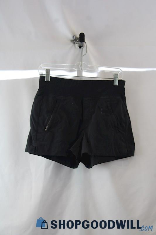 Athleta Women's Black Pull-On Light Weight Outdoor Active Shorts sz 2