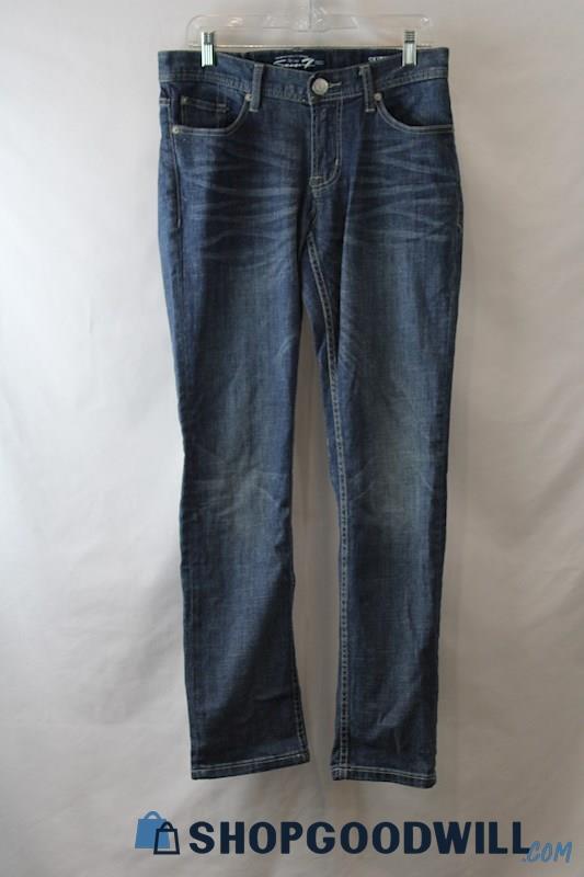 Seven7 Men's Blue Slim Straight Jeans sz 30x32