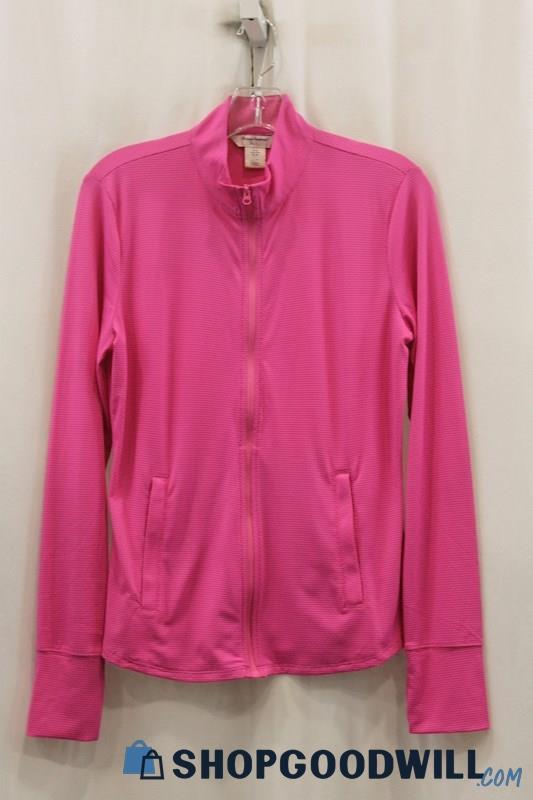 Tommy Bahama Women's Pink Full Zip Sweater SZ M