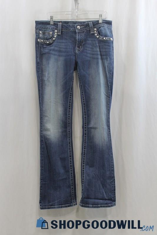 Miss Me Women's Blue Bootcut Jean SZ 30