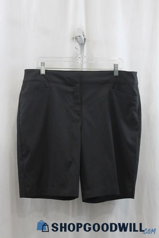 PGA Tour Womens Black Tech Golf Shorts Sz 14