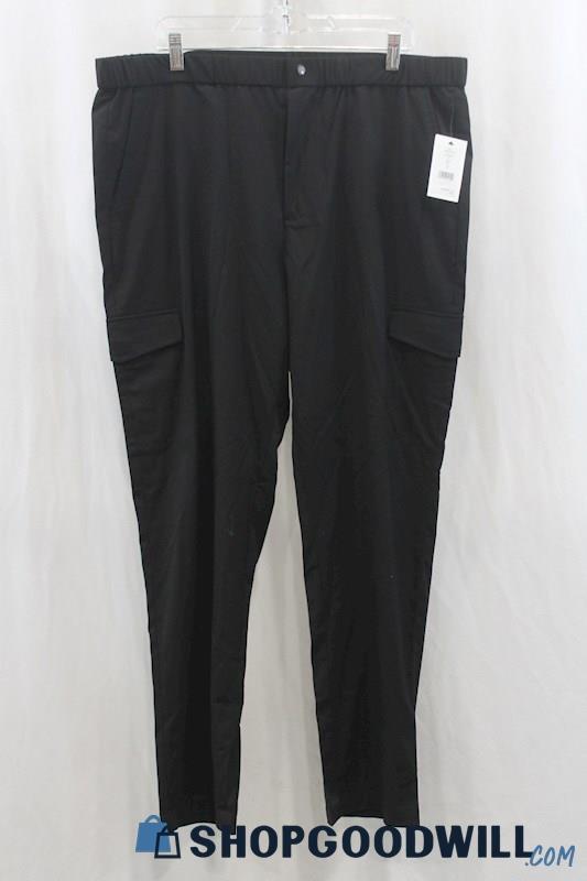 NWT DKNY Womens Black Cargo Dress Pants Sz XL