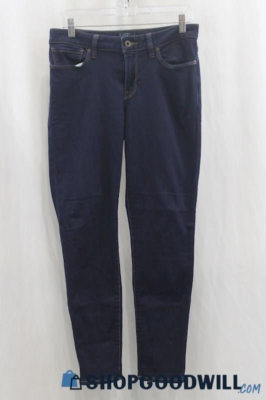 Lucky Brand Women's Dark Blue Skinny Ankle Jean SZ 12