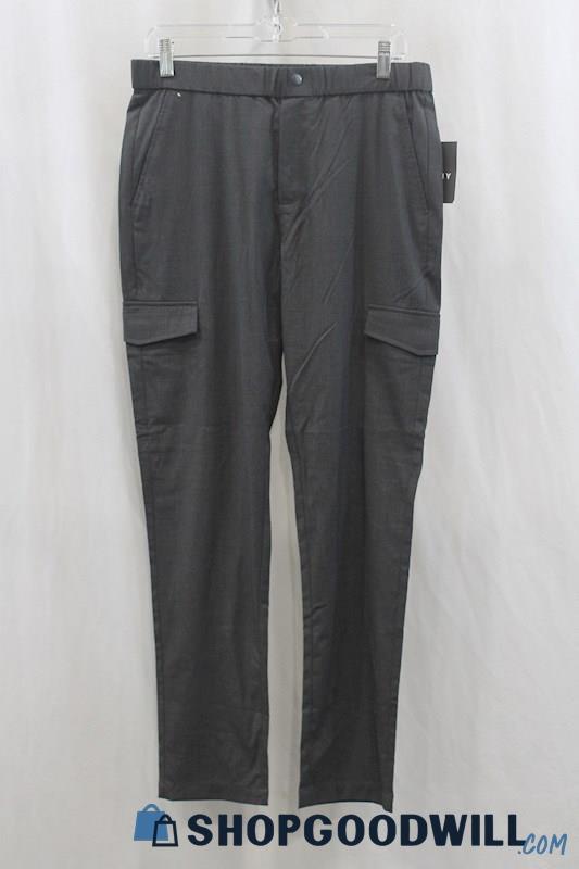 NWT DKNY Womens Dark Gray Cargo Dress Pants Sz S