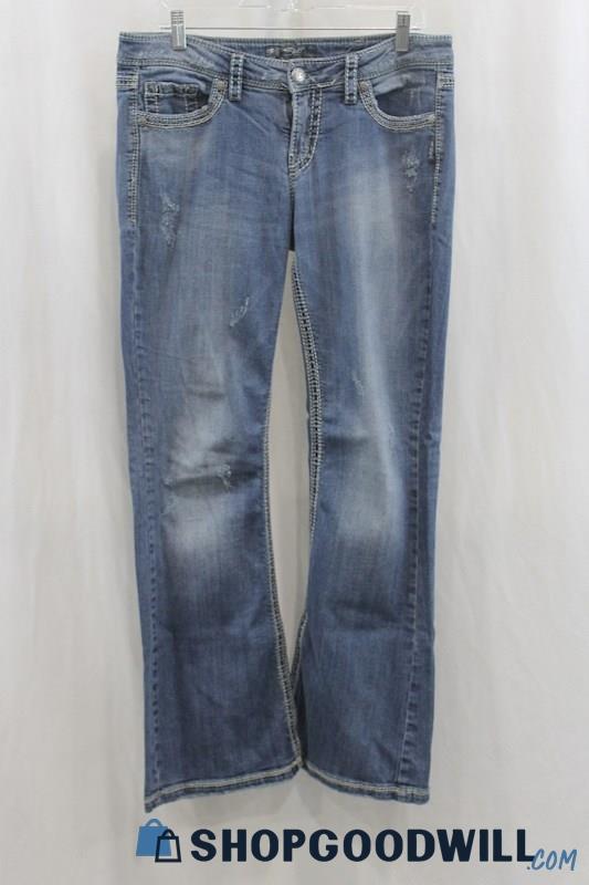 Silver Jeans Women's Blue Wash Bootcut Jean SZ 31x33