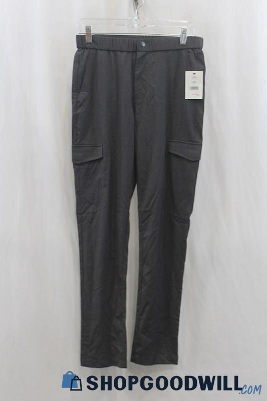 NWT DKNY Womens Dark Gray Cargo Dress Pants Sz XS