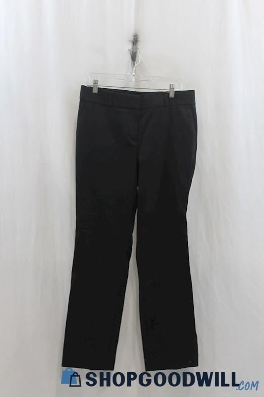 NWT Loft Womens Black Straight Dress Pants Sz 8