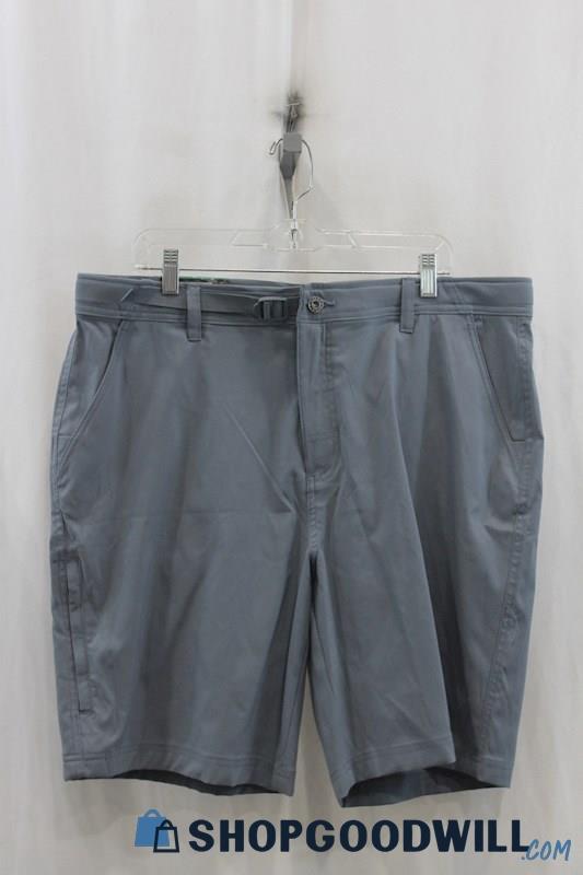 NWT Gerry Mens Dusty Blue Utility Tech Shorts Sz 38