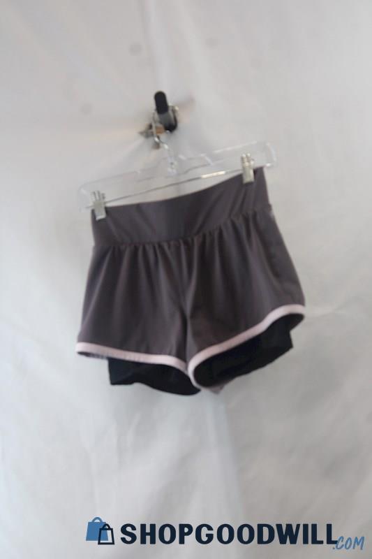 Fablatics Woman's Purple Sports Shorts sz XS