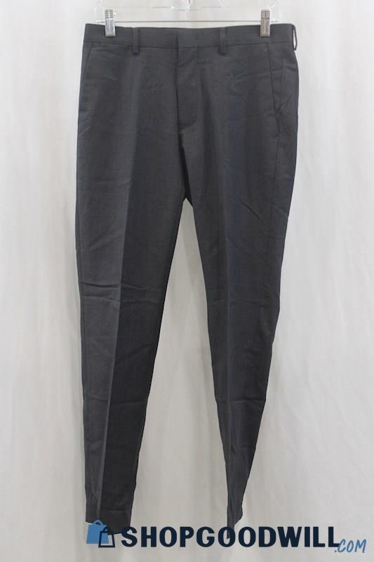 NWT DKNY Men's Dark Gray Dress Pant SZ 31x30