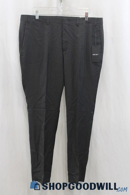 NWT DKNY Men's Black Dress Pant SZ 36x30