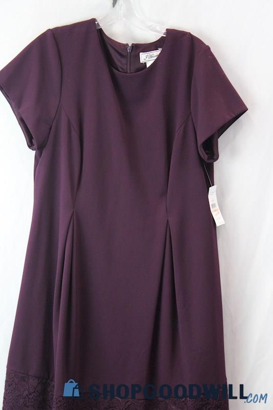 NWT J Howard Women's Purple Dress Sz 14W