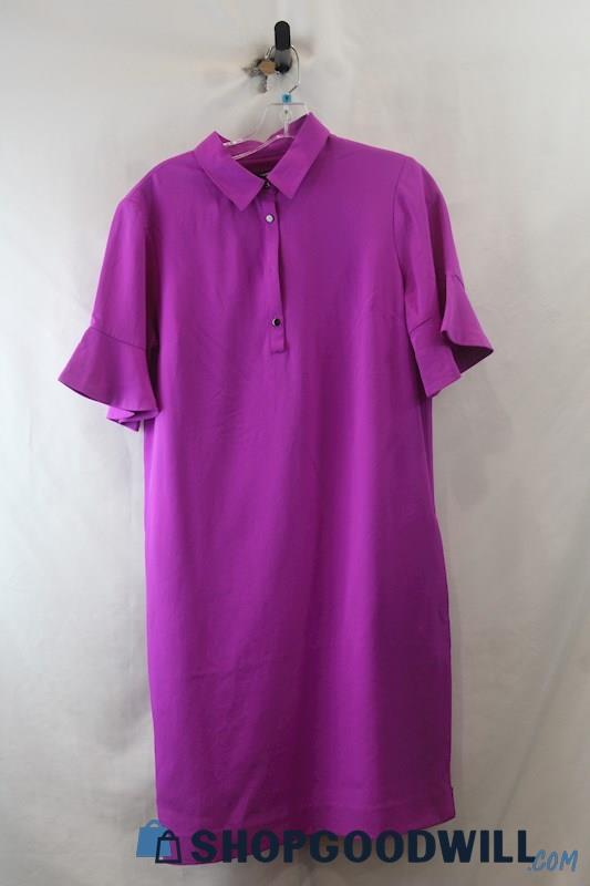 Banana Republic Woman's Purple Shirt Dress sz M