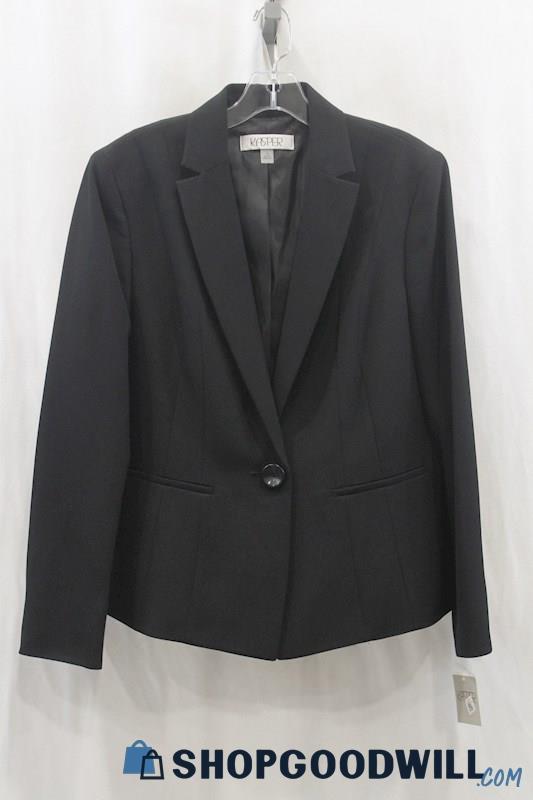 NWT Kasper Women's Black Blazer SZ 12