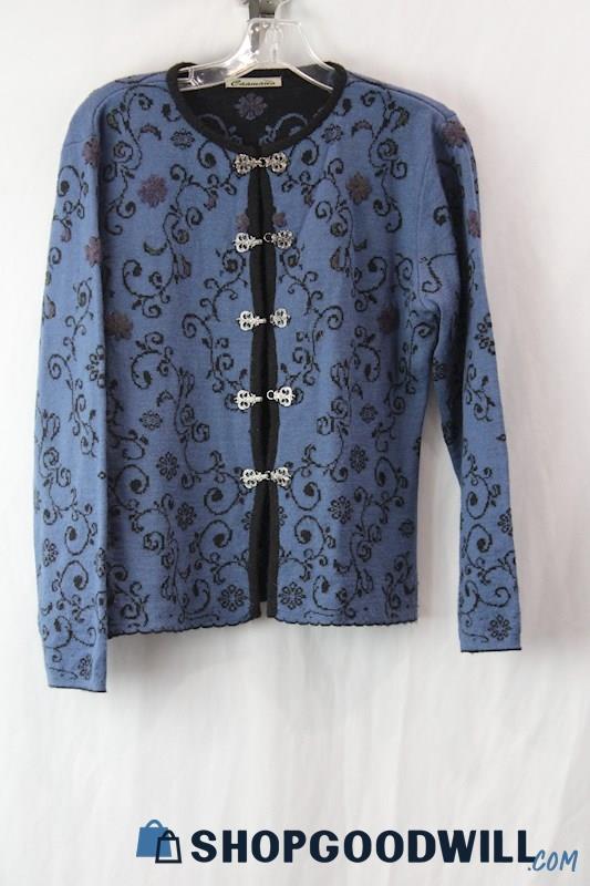 Caamana Women's Blue Coat Sz L