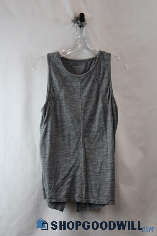 Athleta Women's Light Gray Performance Tank Top SZ M