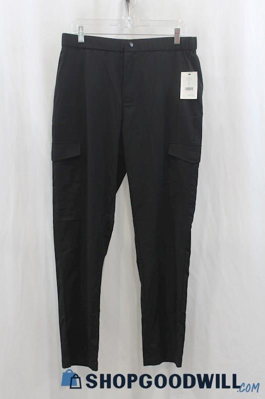 NWT DKNY Womens Black Cargo Dress Pants Sz M