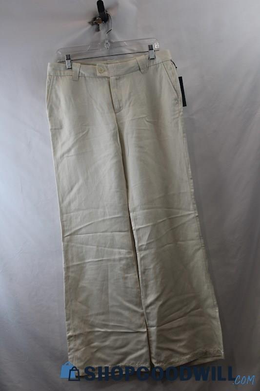 NWT Banana Republic Women's White Dress Pants sz 8