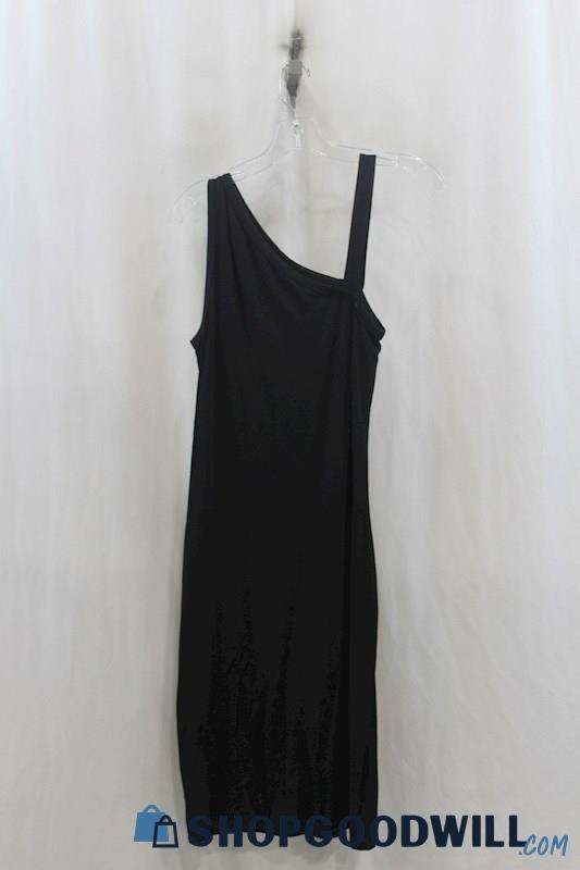 NWT Evereve Womens Black Tank Dress Sz M