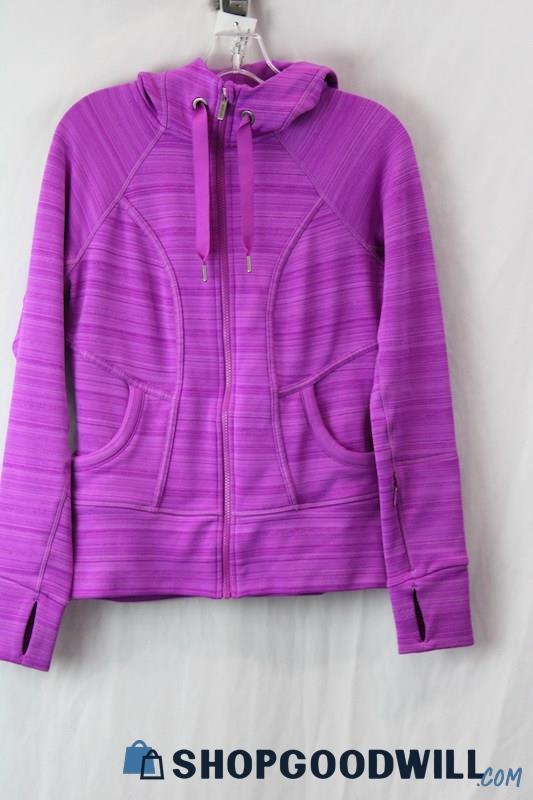 Athleta Women's Purple Full Zip Sweater Sz S