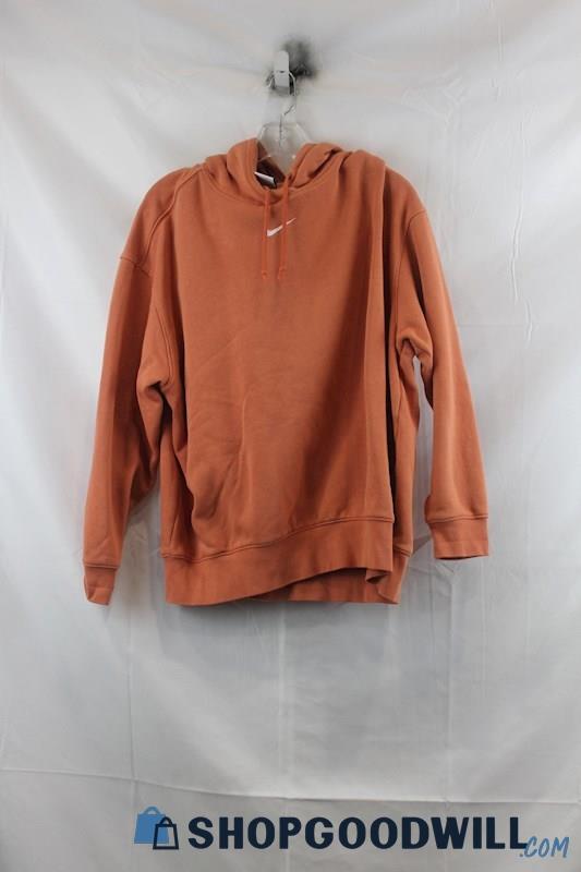 NIKE WOMEN'S ORANGE HOODIE SZ M