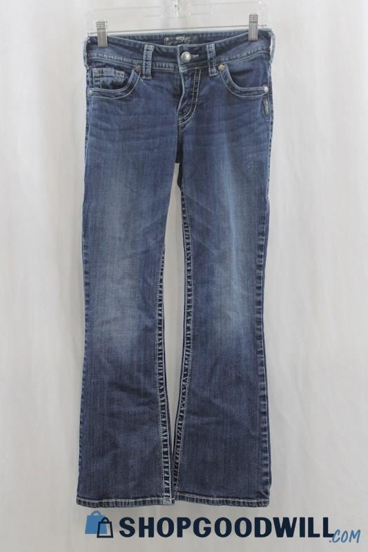 Silver Jeans Women's Blue Wash Bootcut Jean SZ 26x30