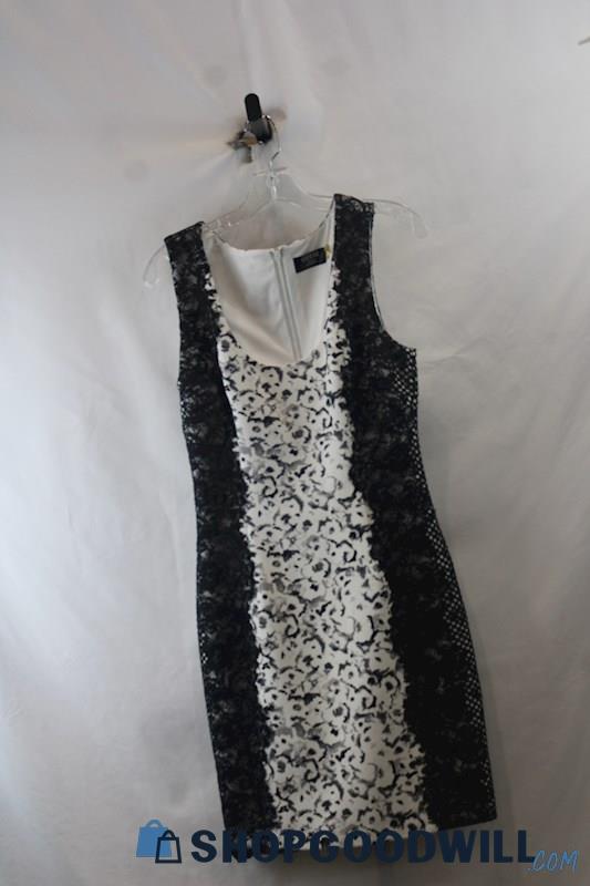 Guess Woman's Black and White Dress sz 8